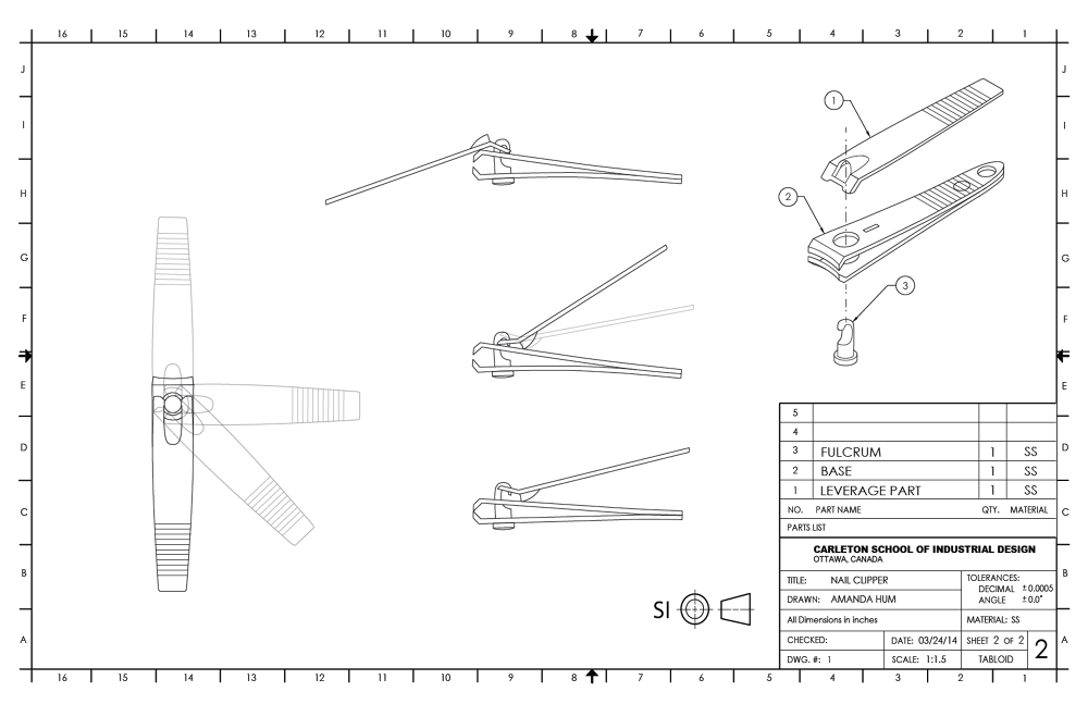 Toe Nail Cutter 5.5